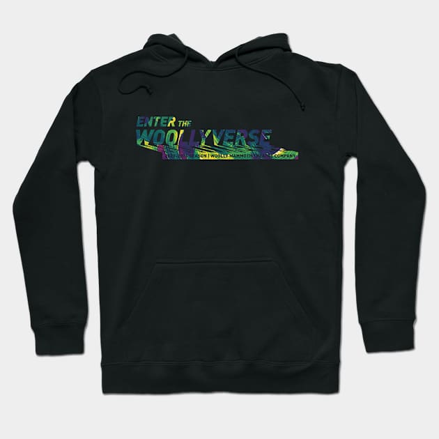 Woollyverse Logo Paint 4 Hoodie by Woolly Mammoth Theatre Company